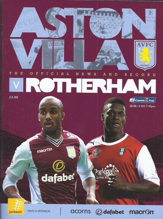 Aston Villa FC v Rotherham United FC